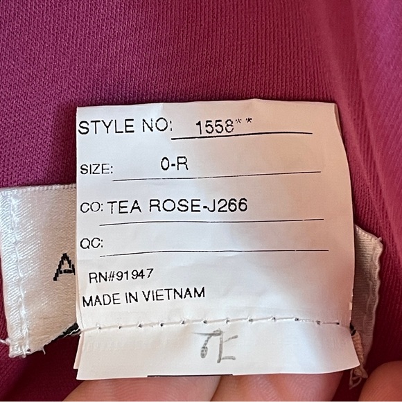 AFTER SIX Contoured Wide Strap Sweetheart Maxi Dress Tea Rose Size 0 - Picture 5 of 9